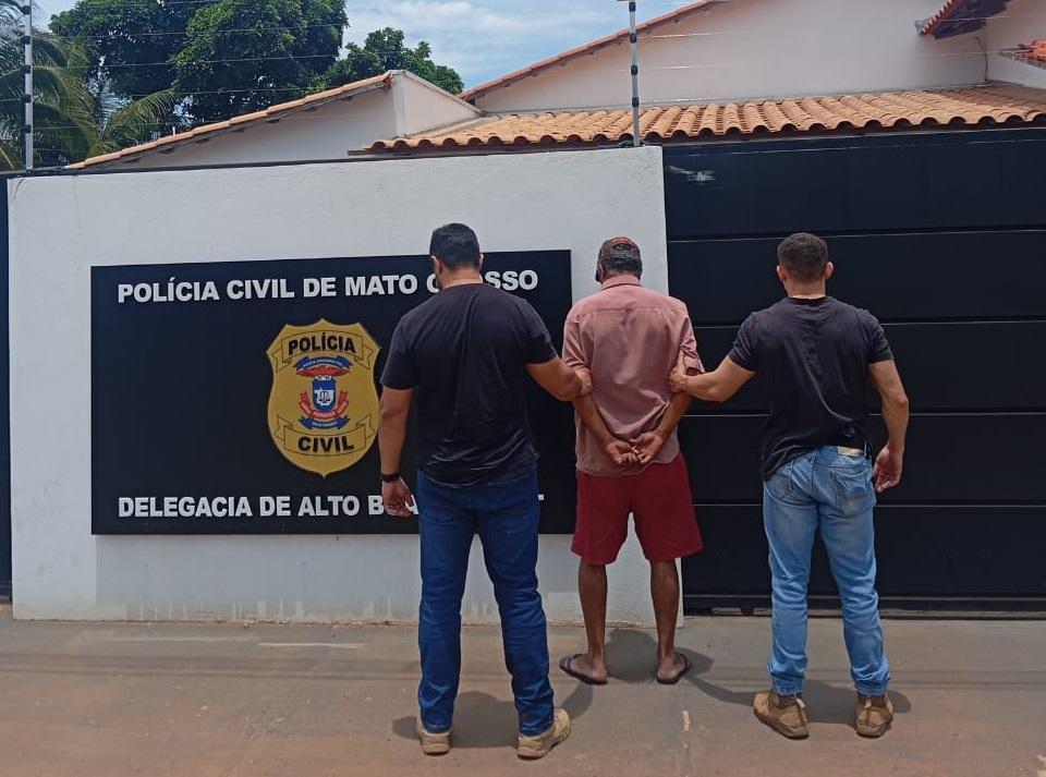 Polícia Civil prende foragido por tentativa de homicídio contra funcionários de fazenda - 